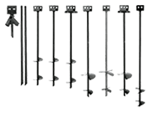 manufactured housing earth auger anchor