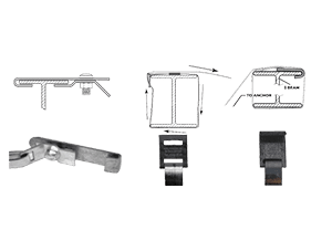 tie down connector straps