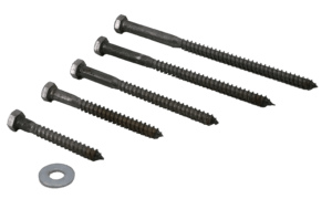 Lag Bolts and Washer
